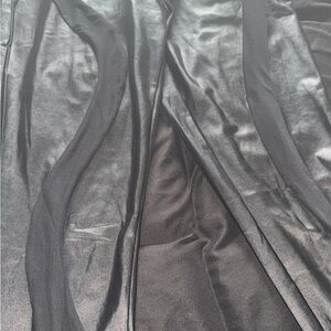 Elegant Black Satin Fabric